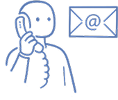 Illustration för kontakt